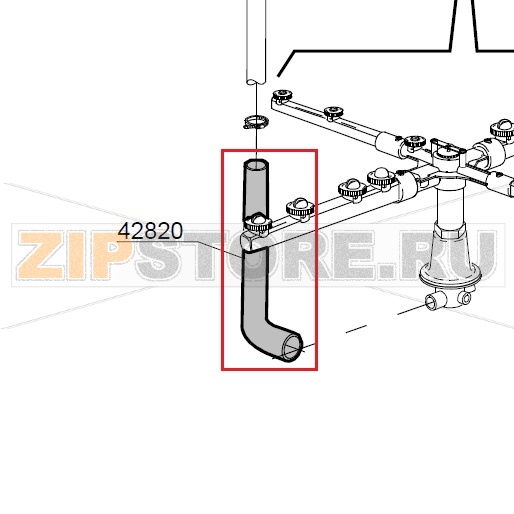 Трубка подающая DIHR DW014 Трубка подающая DIHR DW014Запчасть на деталировке под номером: 42820Название запчасти на английском языке: Top delivery pipe DIHR DW014