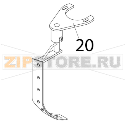 Scraper complete nylon with Bear Varimixer AR80 VL-1S Scraper complete nylon with Bear Varimixer AR80 VL-1SЗапчасть на деталировке под номером: 20