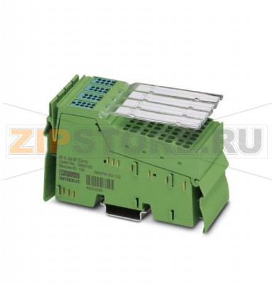 Клеммный модуль цифрового ввода Inline Phoenix Contact IB IL 24 DI 32/HD-NPN-PAC в комплекте с принадлежностями (соединительный штекер и маркировочные полосы), 32 входа, 24 В постоян. тока, n-p-n структура, 1-проводная схема подключения.Минимальный заказ: 1 шт.Упаковка: 1 шт.