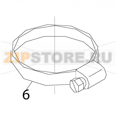 Clamp 40-60 Fagor AD-90 Clamp 40-60 Fagor AD-90Запчасть на деталировке под номером: 6Название запчасти Fagor на английском языке: Clamp 40-60 AD-90.