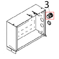 Pressacavo pep scatola ignifuga passo PG21, IP66 Vortmax DDM 660