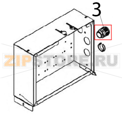 Pressacavo pep scatola ignifuga passo PG21, IP66 Vortmax DDM 660 Pressacavo pep scatola ignifuga passo PG21, IP66 Vortmax DDM 660Запчасть на деталировке под номером: 3