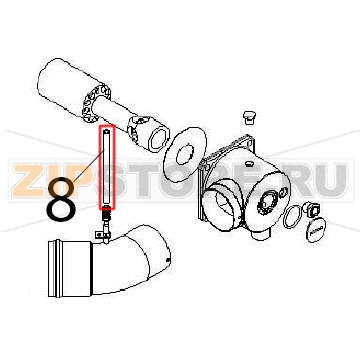Pipe Angelo Po FC1011G Pipe Angelo Po FC1011GЗапчасть на деталировке под номером: 8