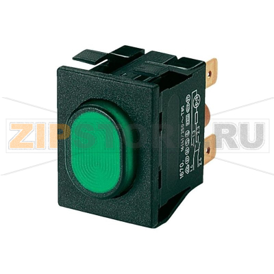 Кнопка 250 В/AC, 16 А, 2 x вкл/выкл, с фиксацией, 1 шт Marquardt 1670.5202 