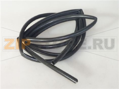 TUBO SILICONE NERO 7,5X9,3 L.2M 