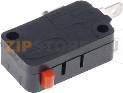 MICROSWITCH WITH PLUNGER 250V 16A 1NO 