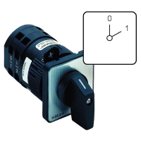 Переключатель с ключом 20 А, 1x60°, 1 шт Sälzer M220-61003-219M1