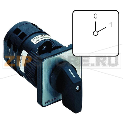 Переключатель с ключом 20 А, 1x60°, 1 шт Sälzer M220-61003-219M1 