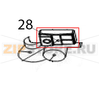 On/off Hurakan HKN-HM250M On/off Hurakan HKN-HM250MЗапчасть на деталировке под номером: 28