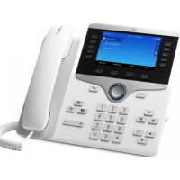 IP-телефон 48 В, 2xGE (PoE), 5 линий, SIP, 800х480 пкс, 2xUSB, 3.5 мм Cisco CP-8861-W-K9