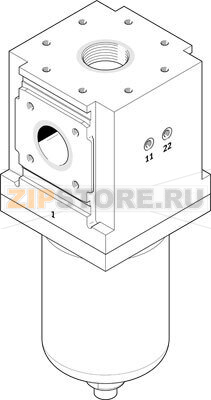 Фильтр сверхтонкой очистки Festo PFML-186-HP3-H-AST 