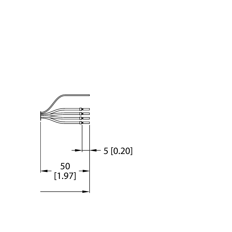 RFID-кабель Turck CABLE-BLIDENT-5M/S2500 