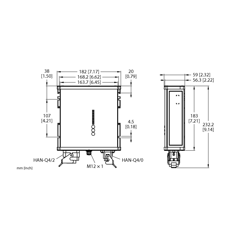 Блок питания, IP67 Turck PSU67-3P-1H2-1H0-24250 