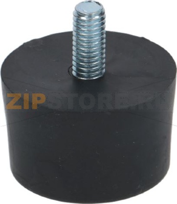 FOOT WITH PIN KIT M6 - 4 PCS 