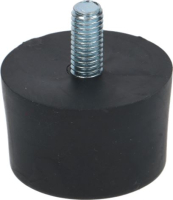FOOT WITH PIN KIT M6 - 4 PCS