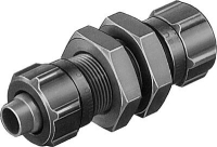 Штуцер цанговый с накидной гайкой и муфтой Festo SCK-PK-4-KU