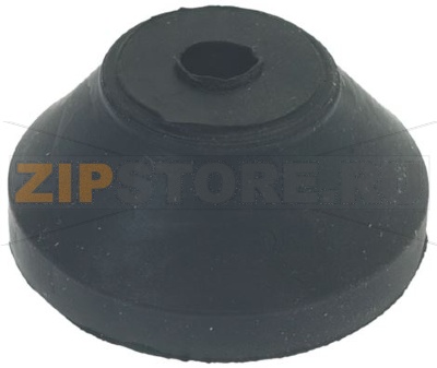 PIEDINO SENZA PERNO CON FORO PASSANTE 