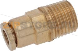 STRAIGHT FITTING ø 1/4M NPT - 6 mm OT57 