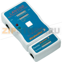Тестер кабельный для LAN, USB Weidmüller LAN USB TESTER