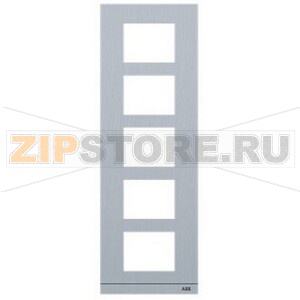 Рамка для станции аудиовызова, 1/5, алюминий ABB 2TMA200160A0017 