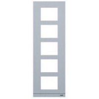 Рамка для станции аудиовызова, 1/5, алюминий ABB 2TMA200160A0017