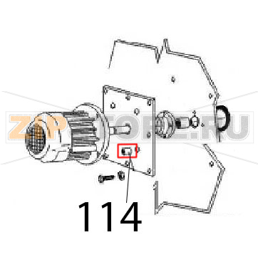 Bushing Angelo Po FC241G Bushing Angelo Po FC241GЗапчасть на деталировке под номером: 114