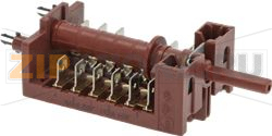 SELECTOR SWITCH FOR OVEN CANDY 41011456 
