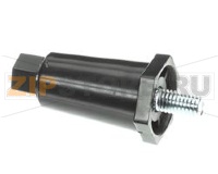 LEG 2-1/2 BLACK PLASTIC ADJ.