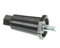 LEG 2-1/2 BLACK PLASTIC ADJ.