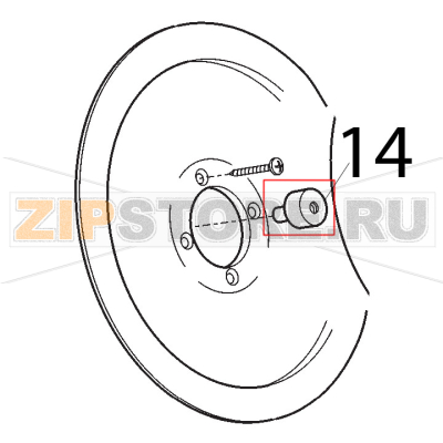 Quadretto paralama MRR Sirman Mirra 220 Quadretto paralama MRR Sirman Mirra 220Запчасть на деталировке под номером: 14