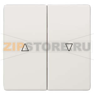 DELTA STYLE ТИТАНОВО-БЕЛЫЙ ВЫКЛЮЧАТЕЛЬ ЖАЛЮЗИ 2 КЛАВИШИ С СИМВОЛОМ "ВВЕРХ/ВНИЗ" Siemens 5TG7143 