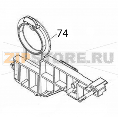 Label guide (lh) (lct) set Sato CG208TT Label guide (lh) (lct) set Sato CG208TTЗапчасть на деталировке под номером: 74Название запчасти на английском языке: Label guide (lh) (lct) set Sato CG208TT.