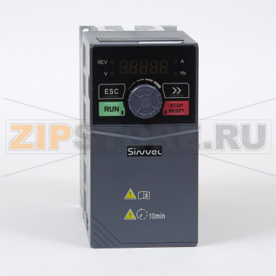 Преобразователь частоты 0.75 кВт, 3 фазы, 380 В, STO, тормозной модуль Sinvel SID300-0R7-3BS 