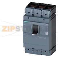switch disconnector 3VA1 IEC frame 400 3-pole SD100, In=400A without overload protection w/o short-circuit protection nut keeper kit Siemens 3VA1340-1AA32-0AA0