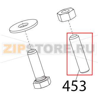Vite senza testa CE DIN913, M5x20 Sirman Mirra 250 C Vite senza testa CE DIN913, M5x20 Sirman Mirra 250 CЗапчасть на деталировке под номером: 453
