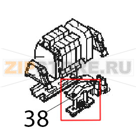 Cable clamp Angelo Po 04WCP1EM Cable clamp Angelo Po 04WCP1EMЗапчасть на деталировке под номером: 38