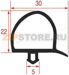 SNAP-IN GASKET 1750x725 mm 