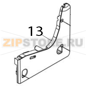Lower base cover (right) TSC TE310 Lower base cover (right) TSC TE310Запчасть на деталировке под номером: 13