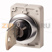 Переключатель с ключом, с фиксацией, 3 положения, I, 0, II Eaton M30C-FWRS3-SA(*)-*-A9