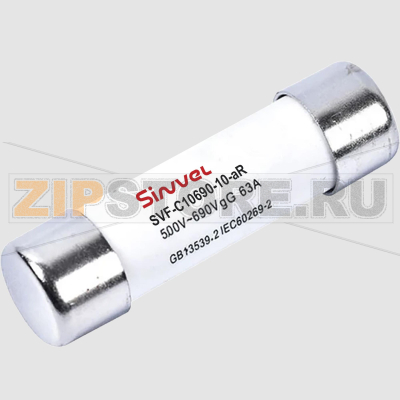 Предохранитель цилиндрический 8 А, 690 В/АС, 10x38 мм Sinvel SVF-C10690-8-aR 