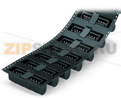 MCS MINI THR male header; 1.0 x 1.0 mm solder pin; straight; 100% protected against mismating; in tape-and-reel packaging; Pin spacing 3.5 mm; 16-pole; black Wago 734-146/105-604/997-408 Вилки для пайки оплавлением припоя для поверхностного монтажаДоступны в ленте на бобине для автоматической сборкиОптимальная теплопроницаемость благодаря дизайну корпуса контакта обеспечивает более низкие температуры пайки100% защита от неправильного подсоединенияВозможны варианты кодировки...