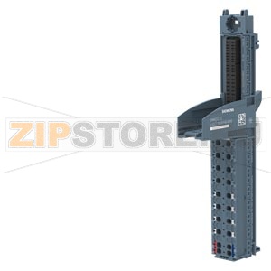 SIMATIC ET 200SP HA, клеммный блок, тип K0, 16 втычных клемм, ширина: 22,5 мм, Siemens 6DL1193-6TP00-0BK0 