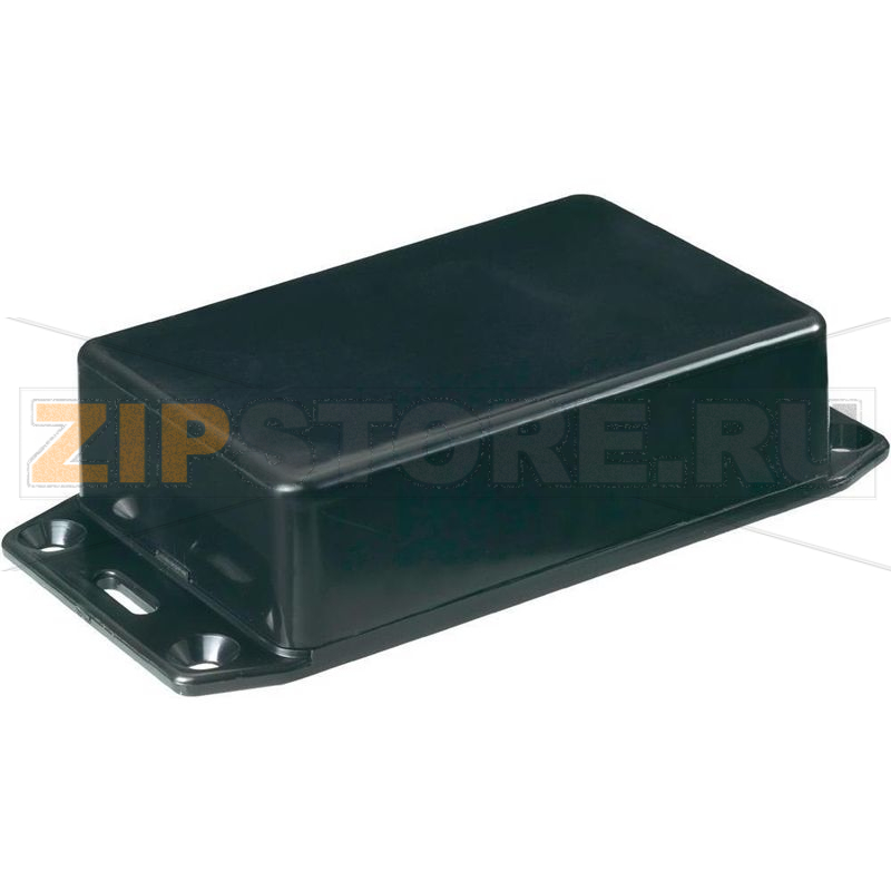 Корпус 110x82x44 мм, материал: пластик, черный, 1 шт Hammond 1591SFLBK 