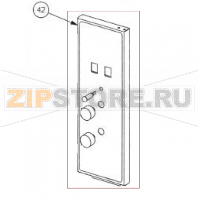 Front control panel CB GV-35/42 Man Front control panel CB GV-35/42 Man

Запчасть на сборочном чертеже под номером: 42

Количество запчастей в устройстве: 1

Название запчасти CB на английском языке: Front control panel CB GV-35/42 Man
