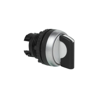 Переключатель поворотный, черный, 2x45°, 1 шт Baco L21MD03