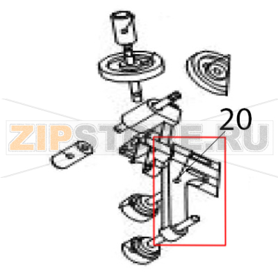 Grinding shell Hurakan HKN-HM300M Grinding shell Hurakan HKN-HM300MЗапчасть на деталировке под номером: 20