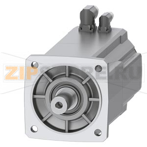 SIMOTICS S-1FK2 HI Серводвигатель М0 = 18 Нм; PN = 2,5 кВт при нн = 1500 оборотов в минуту (380-480); С удерживающим тормозом; Степень защиты IP64; Цилиндрический вал D32x58 мм; Абсолютный датчик 22-бит + 12-битный Многооборотные (кодер AM22DQC); С DRIVE- 