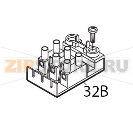 Morsettiera PA 27 12 POLI Sirman Apollo Morsettiera PA 27 12 POLI Sirman ApolloЗапчасть на деталировке под номером: 32B