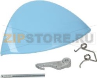 DOOR HANDLE BLUE INDESIT