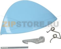 DOOR HANDLE BLUE INDESIT 